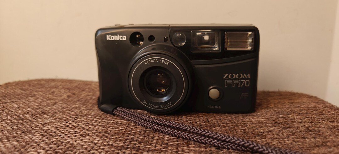 Konica Zoom FR70 AF Film Camera case Used Working Condition Etsy Konica Zoom FR70 AF Film Camera case Used Working Condition Etsy