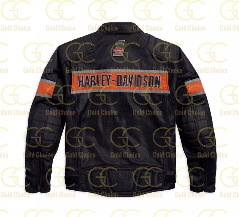 thumbnail image 2 of Harley Davidson Trenton Mesh Motorcycle Jacket – Men's Breathable Riding Gear 2 of 2