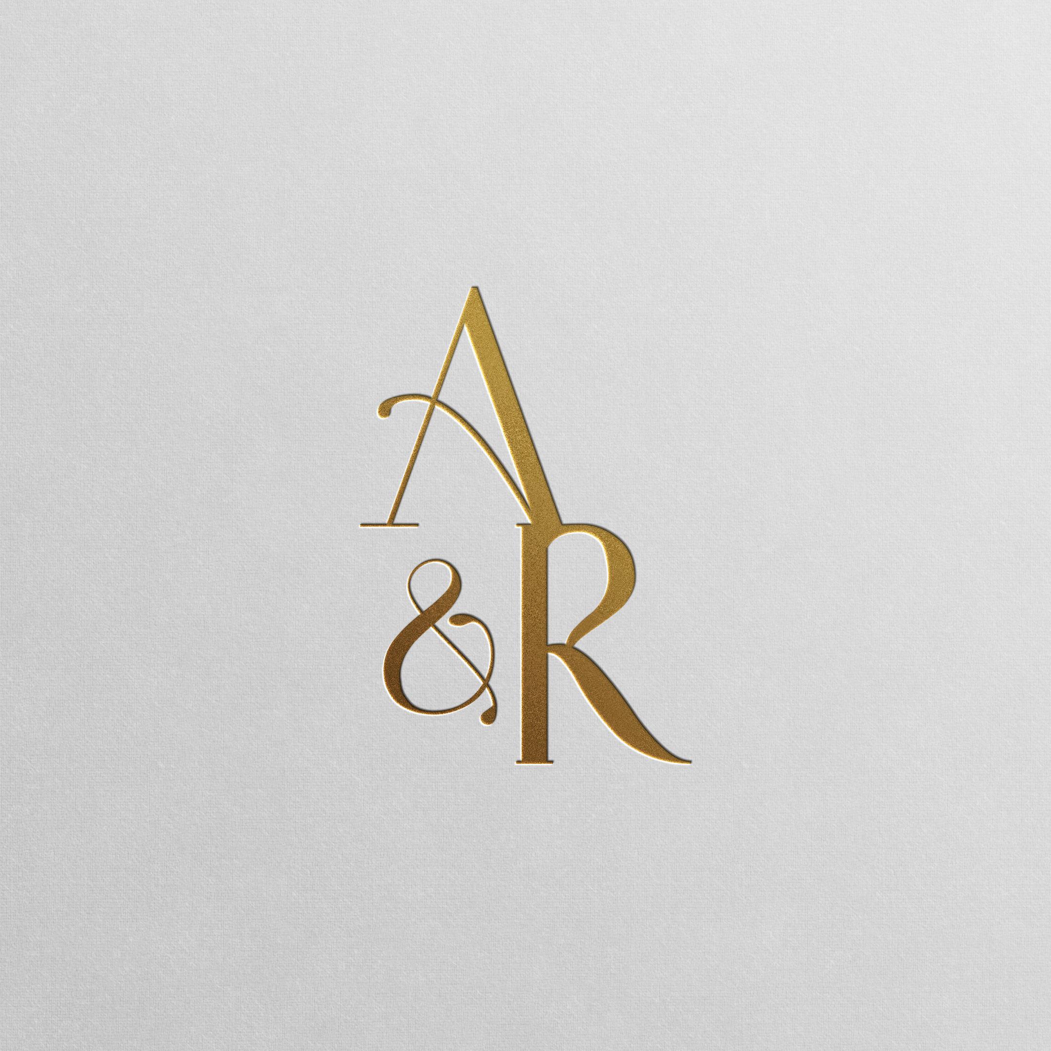 Modern Wedding Monogram | Couple Monogram | Digital Download Logo ...