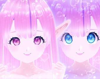 VRoid - Iris di Dreamland - Oggetto personalizzato VRoid - Texture occhi - VRChat