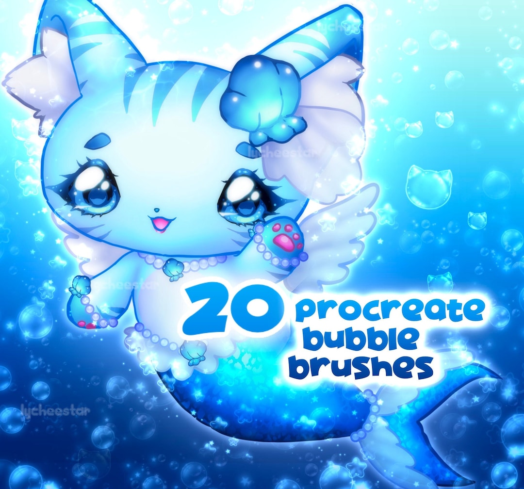 20 Procreate Bubble Brushes - Brush Pack - Brushset - Etsy