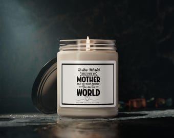 Relaxation Soy Candle Gift for Mom | Aromatherapy Stress Relief