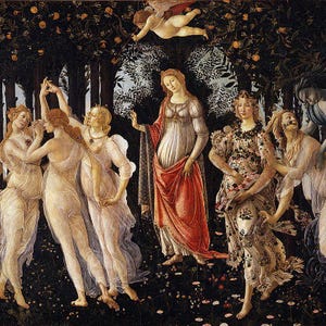 Primavera Botticelli Printable Wall Art Renaissance Painting Digital Download Classic Fine Art Print