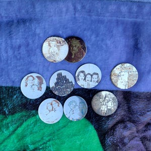 Pocket coin personalized coin custom coin gifted coined metal stainless steel coin laser engraving coin laser coin couples coin
