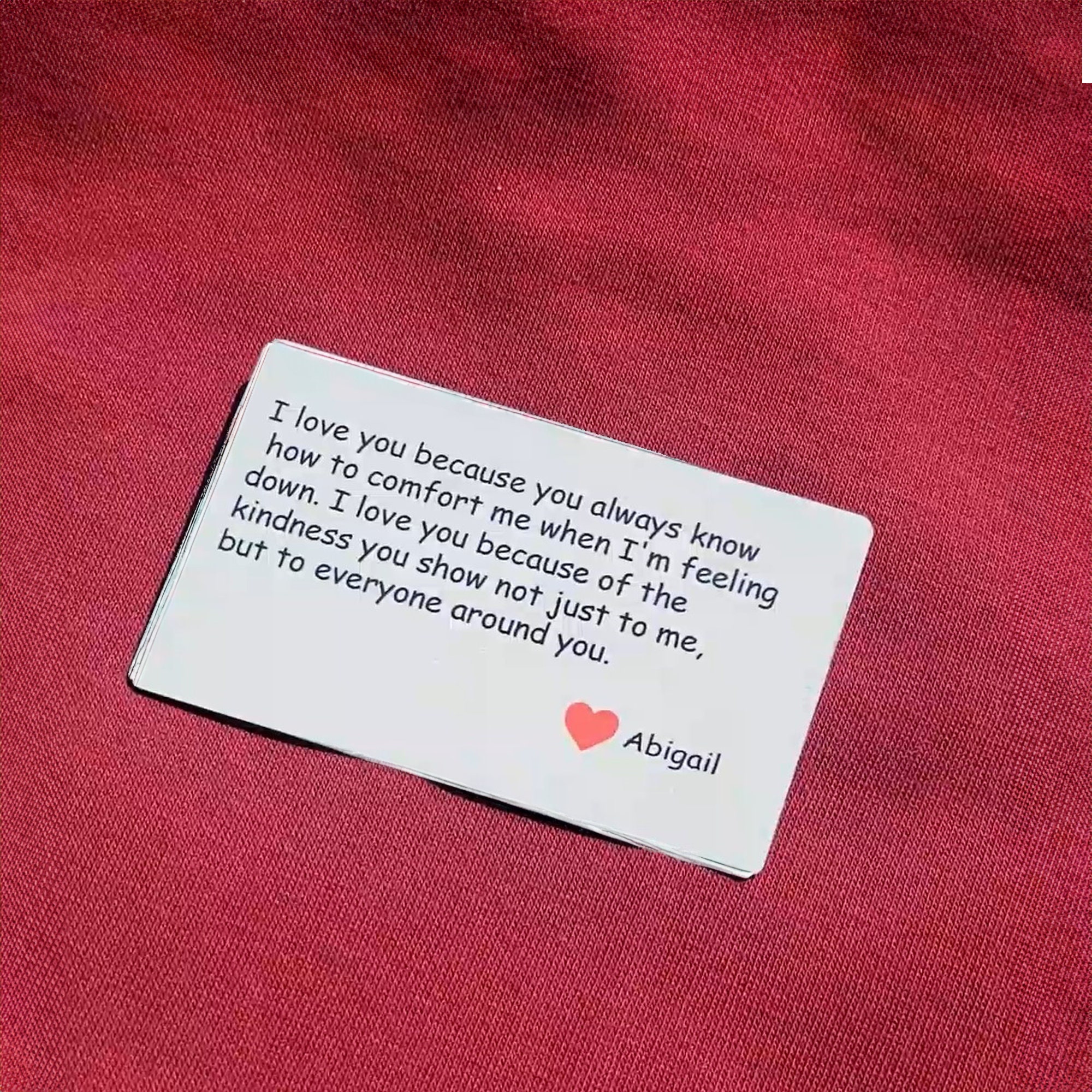 1 pezzo Portafoglio in metallo personalizzato con foto e testo