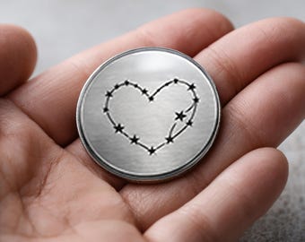 Constellation Heart Pocket Coin