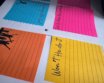 Printable Christian Sticky Notes: Bible Journaling Prompts (Digital Download)