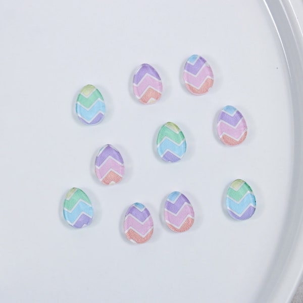 Easter egg stud earring blanks, pastel acrylic earring blanks, DIY Earring supplies, wholesale earring blanks, small Easter earring chevron