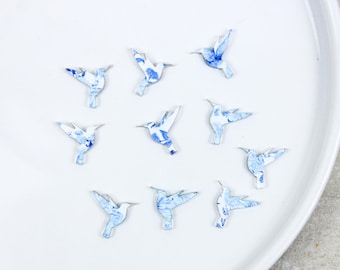 Chinoiserie earring blanks, bird acrylic earring blanks, wholesale earring blanks, DIY stud earrings blanks, DIY blanks for earring makers