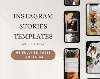 Instagram Story, Instagram Story Templates, Instagram Post, Instagram Canva Templates, Editable Instagram Templates, Editable Templates