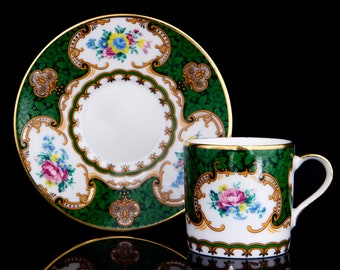 Cadeaux de cuisine Ensemble de tasses à café turques en or 24 carats