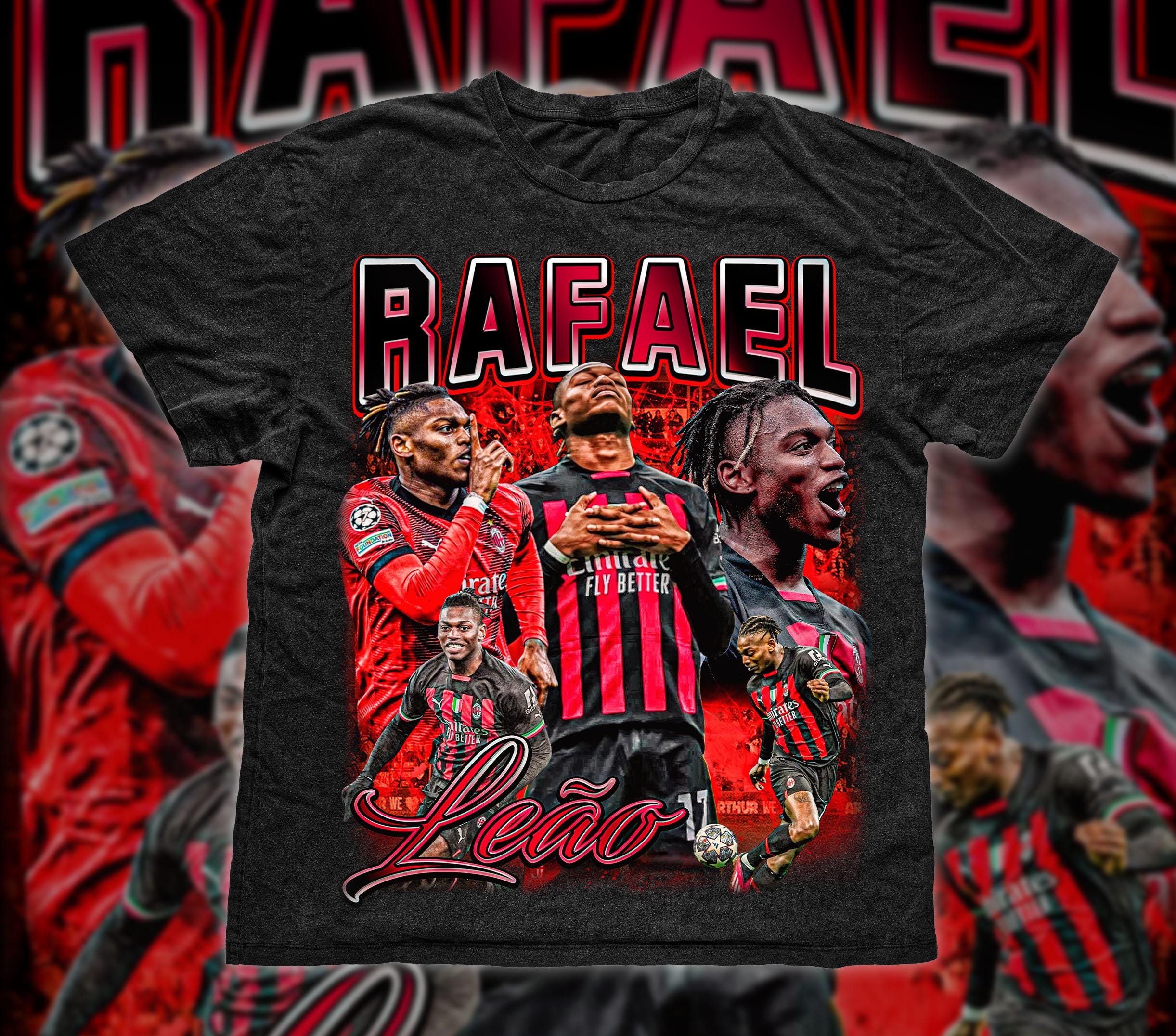 Retro Ac Milan Jersey - Etsy