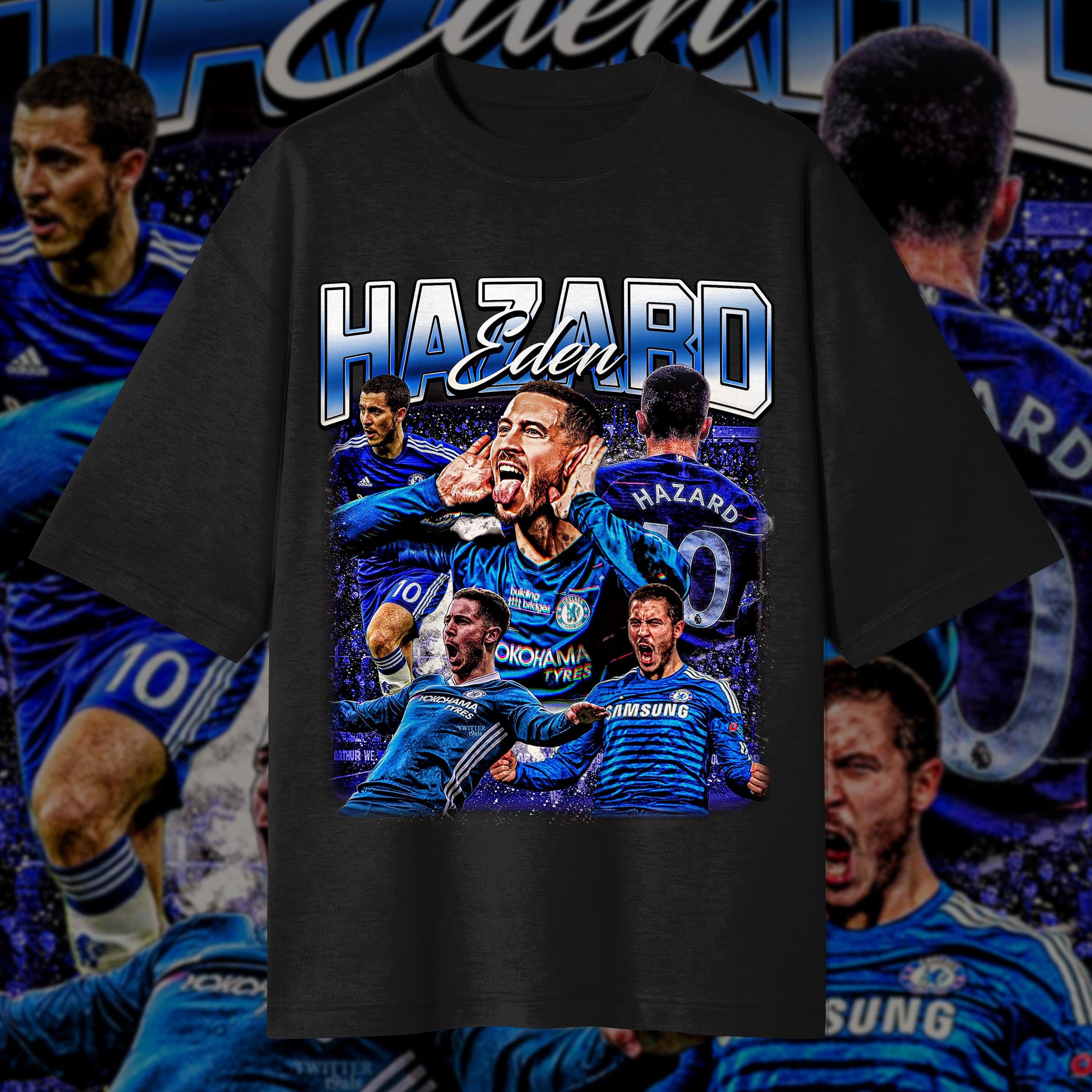 Eden Hazard Bootleg Retro Vintage 90s Graphic Shirt, Chelsea Eden Hazard Bootleg Retro Vintage 90s Graphic Shirt, Chelsea