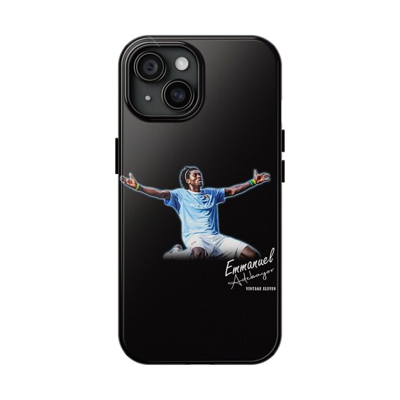 Emmanuel Adebayor Inspired Football Phone Case, Man City Soccer