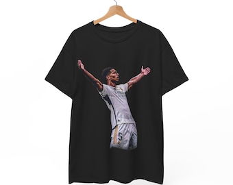 Vintage 90s Graphic Jude Bellingham T-Shirt, Bellingham Celebration Shirt, Real Madrid, Bootleg Sport Tee, Cotton Tee