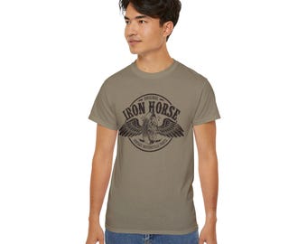 Iron Horse T-shirt | Motorcycle T-shirt | Motorcycle Statement T-shirt | Vintage | Vintage Motorcycle Parts | Graphic Tees | T shirt