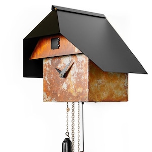 Black Forest Clock Cuckoo Clock Wall Clock Design Clock &quot;Elements&quot;