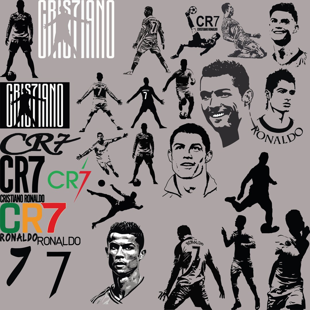 CR7 svg, Cristiano svg, Ronaldo svg, Tshirt, Clip Art, Cricut ...