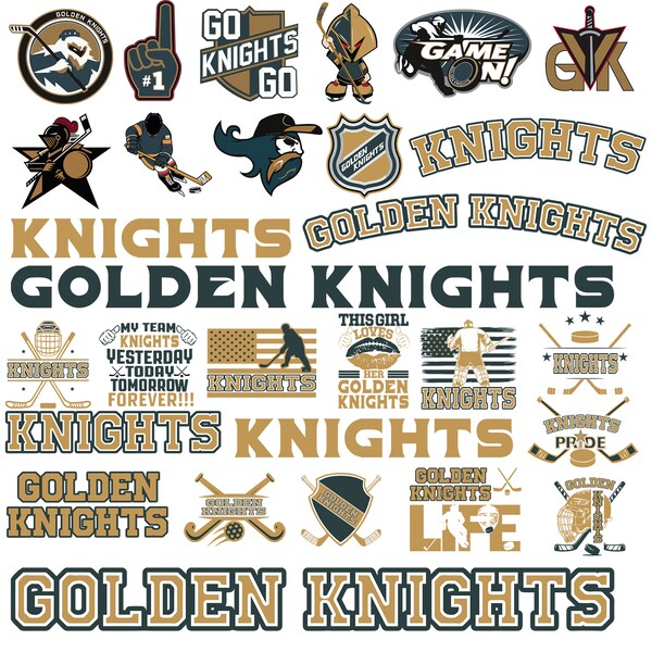 18 file,Golden knights svg,Golden knights Bundle,Vegas svg,Vegas png,logo I Cup, Tshirt, Clip Art, Cricut ,Layered File,Instant Download