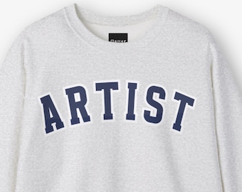 Artist Sweatshirt, Creative People Crewneck Jumper, Painter Pullover, Artistic Gift, Graphic Designer Top