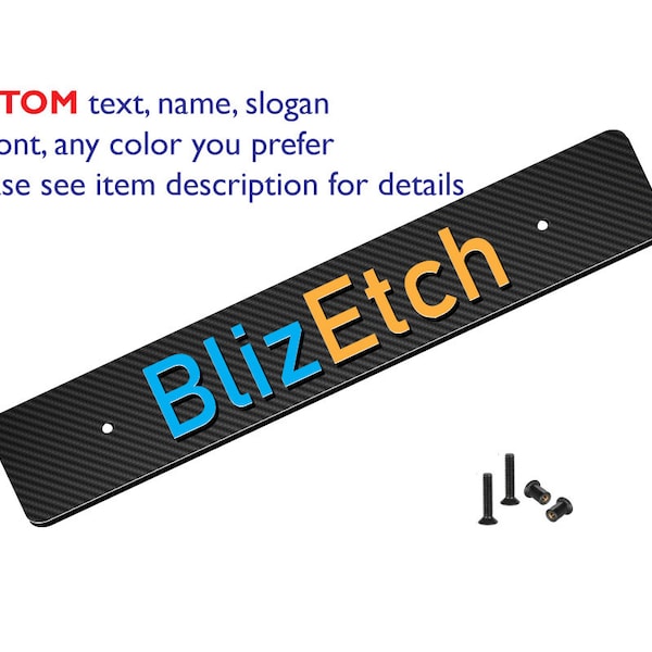 Custom Subaru License Plate Etsy