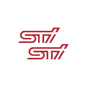 WRX STI decal for Subie set of 2