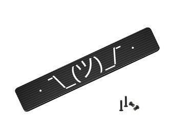 ナンバープレート削除肩すくめ絵文字Subie WRX STIピクセルハートナンバープレート削除2008 - 2023インプレッサBRZクロストレックフォレスター