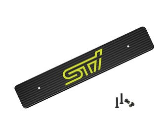 License plate delete for Subie STI 2008 - 2023 Impreza BRZ Crosstrek Forester neon yellow caliper color