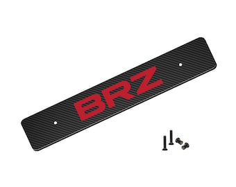 License plate delete for Subie BRZ 2022-2024