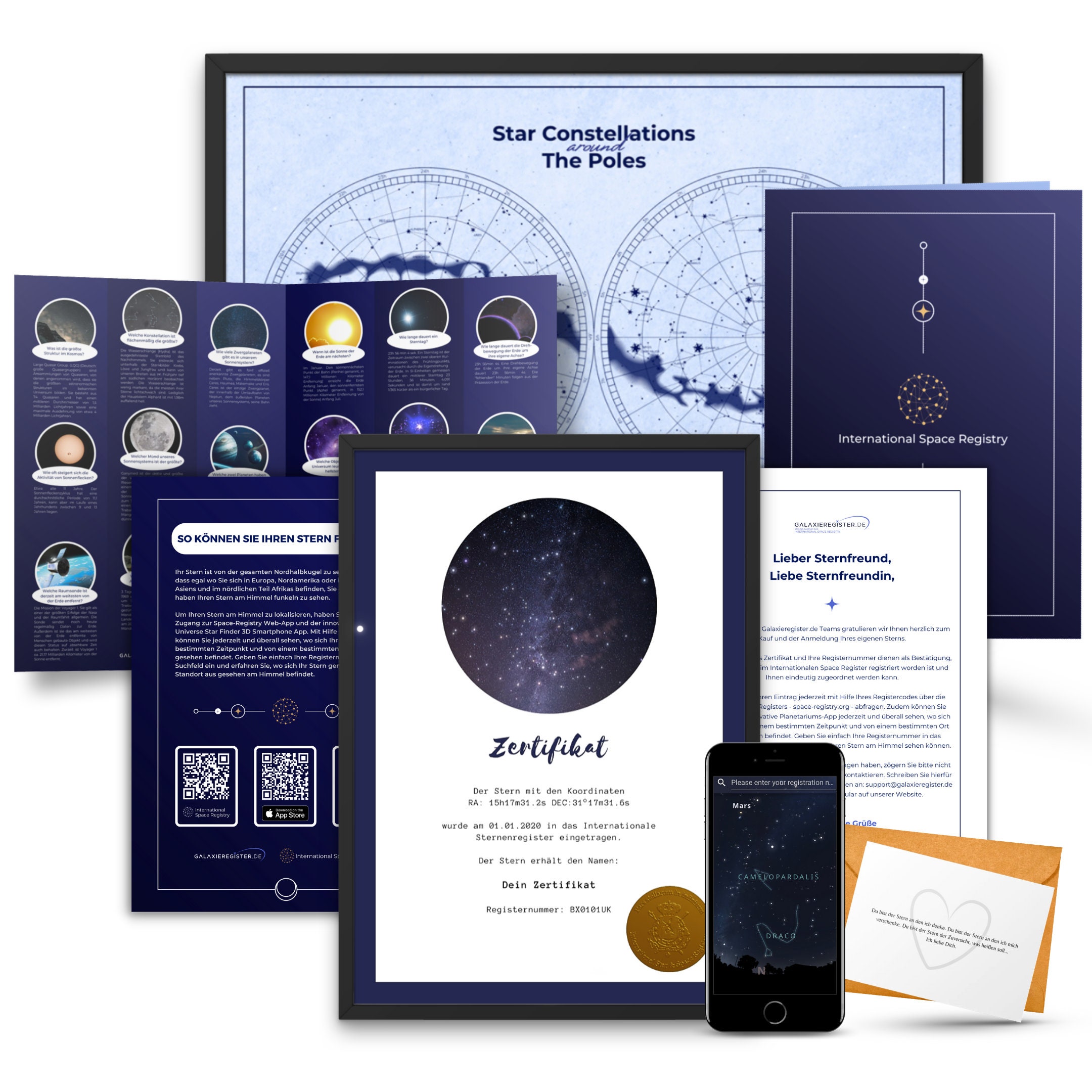 Galaxy Register® Star Naming With Personalized Certificate - Buy a
