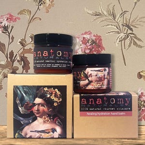 Nourishing Hand Balm – All Natural Skin Salve for Dry Hands, Heels & Cuticles – Non-Toxic Moisturizer – Scented or Unscented – 1.5 oz