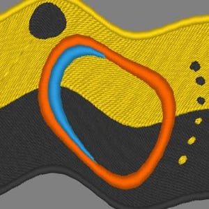 Science Fiction Space Modified Red Planet National Flag Patch