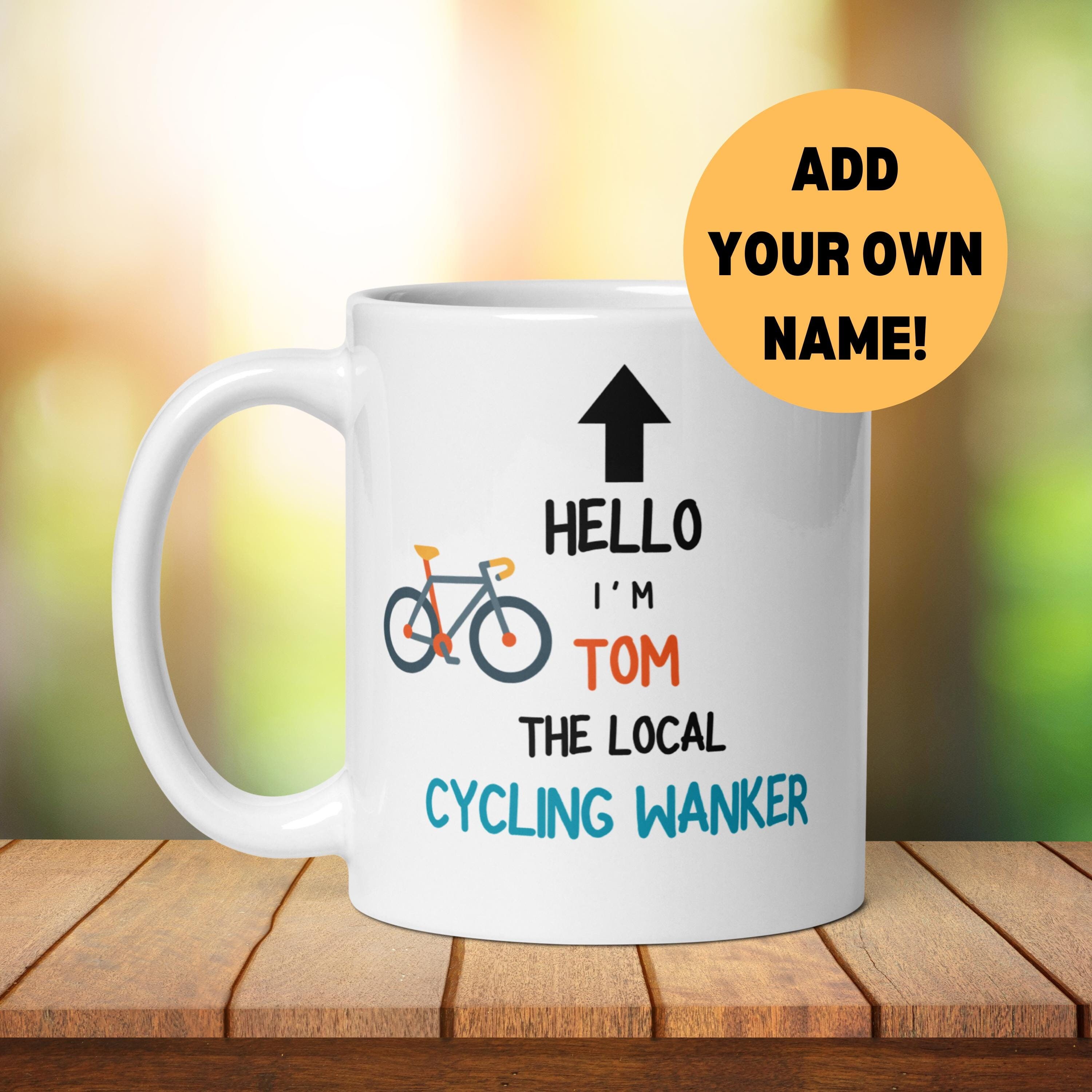 Funny Bike Gifts Mug - Bike W**ker - Rude Funny Christmas For Men Women - View #12