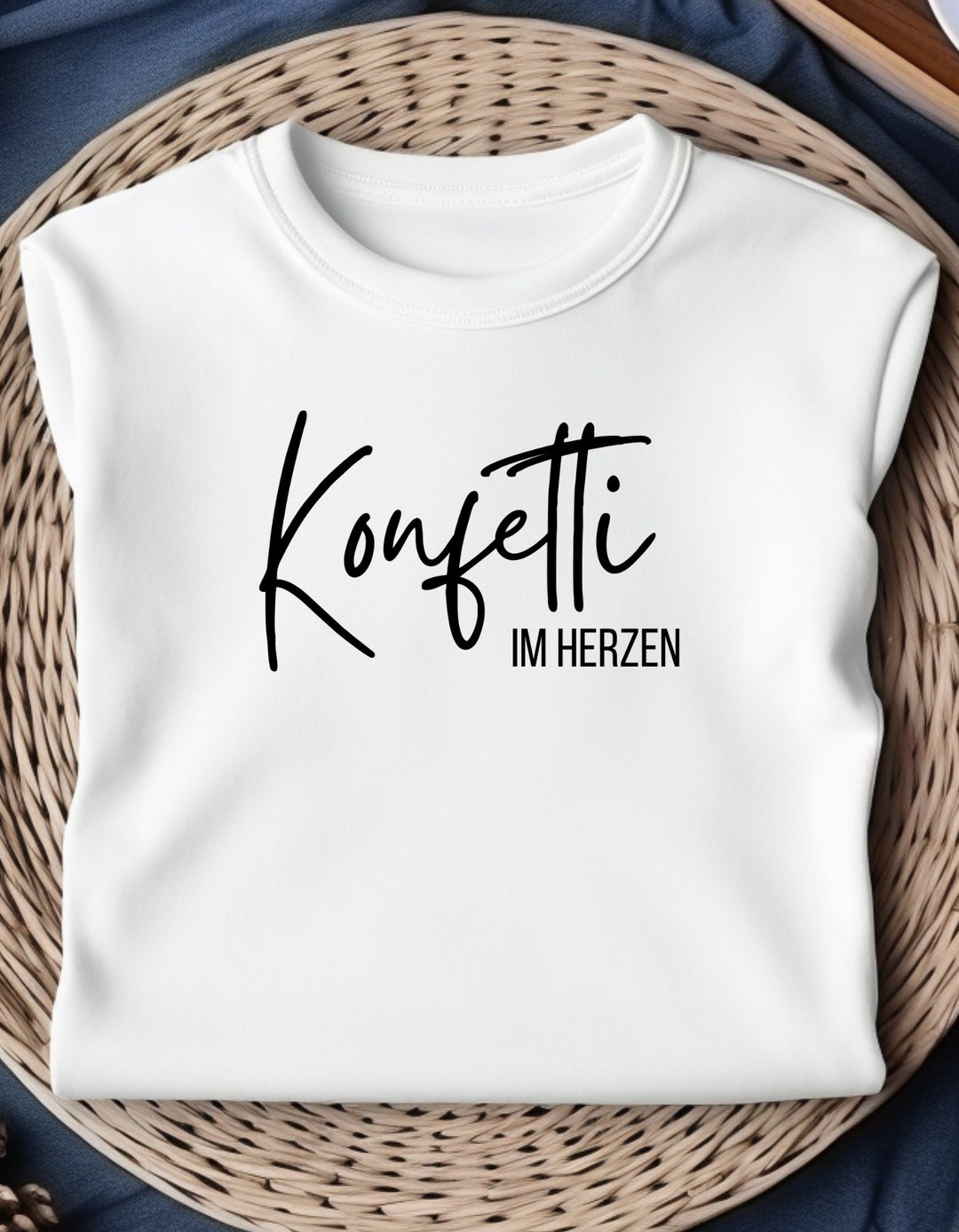Konfetti Im Herzen Bugelbild