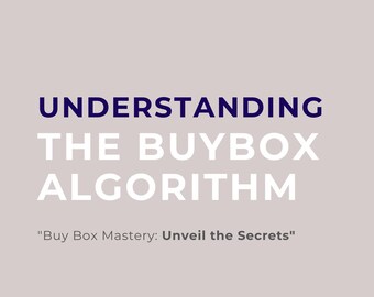 Understanding The BuyBox Algorithm e-book