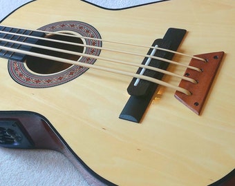 Short Scale Bass Ukulele Conversion Kit (Plus Gold)