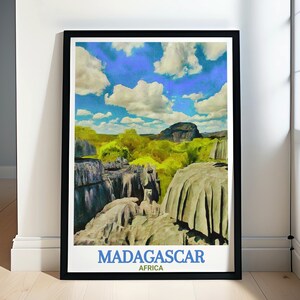 Madagascar Wall Art - Tsingy de Bemaraha National Park Prints - Tsingy de Bemaraha National Park Art -  Madagascar and Africa Wall Art Decor