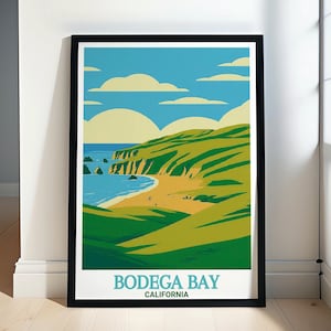 Bodega Bay Travel Print - Doran Regional Park Geschenke und Wohnkultur - Doran Regional Park Poster -Doran Regional Park Art