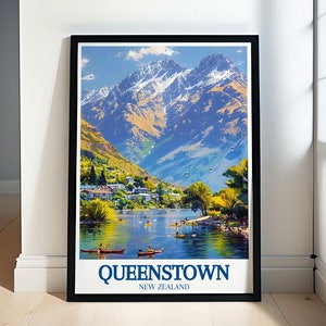 Queenstown Kunstprints - Queenstown Reisprints - The Remarkables Prints