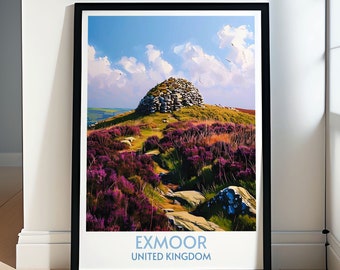 Breathtaking Exmoor Wall Art - Captivating Prints of Dunkery Beacon - Elevate Your Décor with Exmoor Wall Art