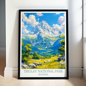 Mount Triglav Art Collection - Slovenia Travel Prints - Great Outdoors Triglav with National Park Prints