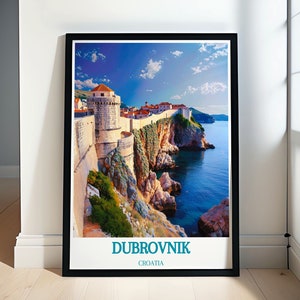 Dubrovnik and Croatia Artwork - Perfect Gifts for Art Lovers -  Croatia Travel Art Collection