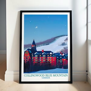 Collingwood Blue Mountain Art - Blue Mountain Resort Art - Collingwood Blue Mountain Posters and Gifts - Collingwood Blue Mountain Prints