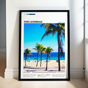 Fort Lauderdale Art & Decor - Elevate Your Space with Fort Lauderdale Wall Art and Florida Posters