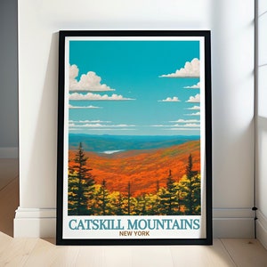 Catskill Mountains Art - Catskill Park Art Prints for Home Decor - Catskill Park Decor and Travel Prints - Catskill Park Travel Prints