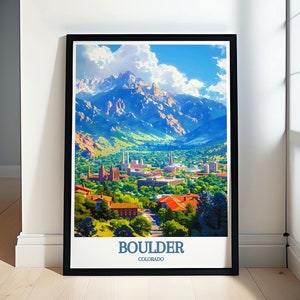 Boulder City Art Collection: de stedelijke en natuurlijke schoonheid van Colorado vieren in prenten: iconische uitzichten op boulders