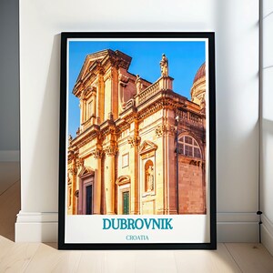 Dubrovnik Coastal Scenes - Artistic Captures of the Adriatic Gem in Prints - Croatian Landscape Artwork