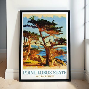 Point Lobos Scenic Prints - Cypress Grove Trail Wall Art - Cypress Grove Poster - California Scenic Landmarks