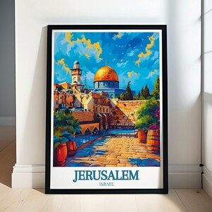 Jerusalem Western Wall Travel Posters - Jerusalem Western Wall Canvas Prints - Western Wall Travel Wall Art