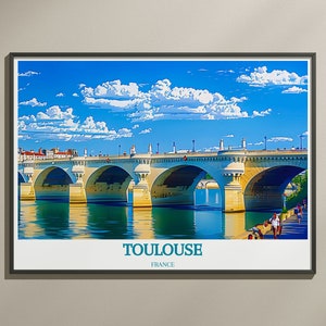 Découvrez l'art toulousain - L'élégance urbaine à travers des objectifs français - Art mural Toulouse